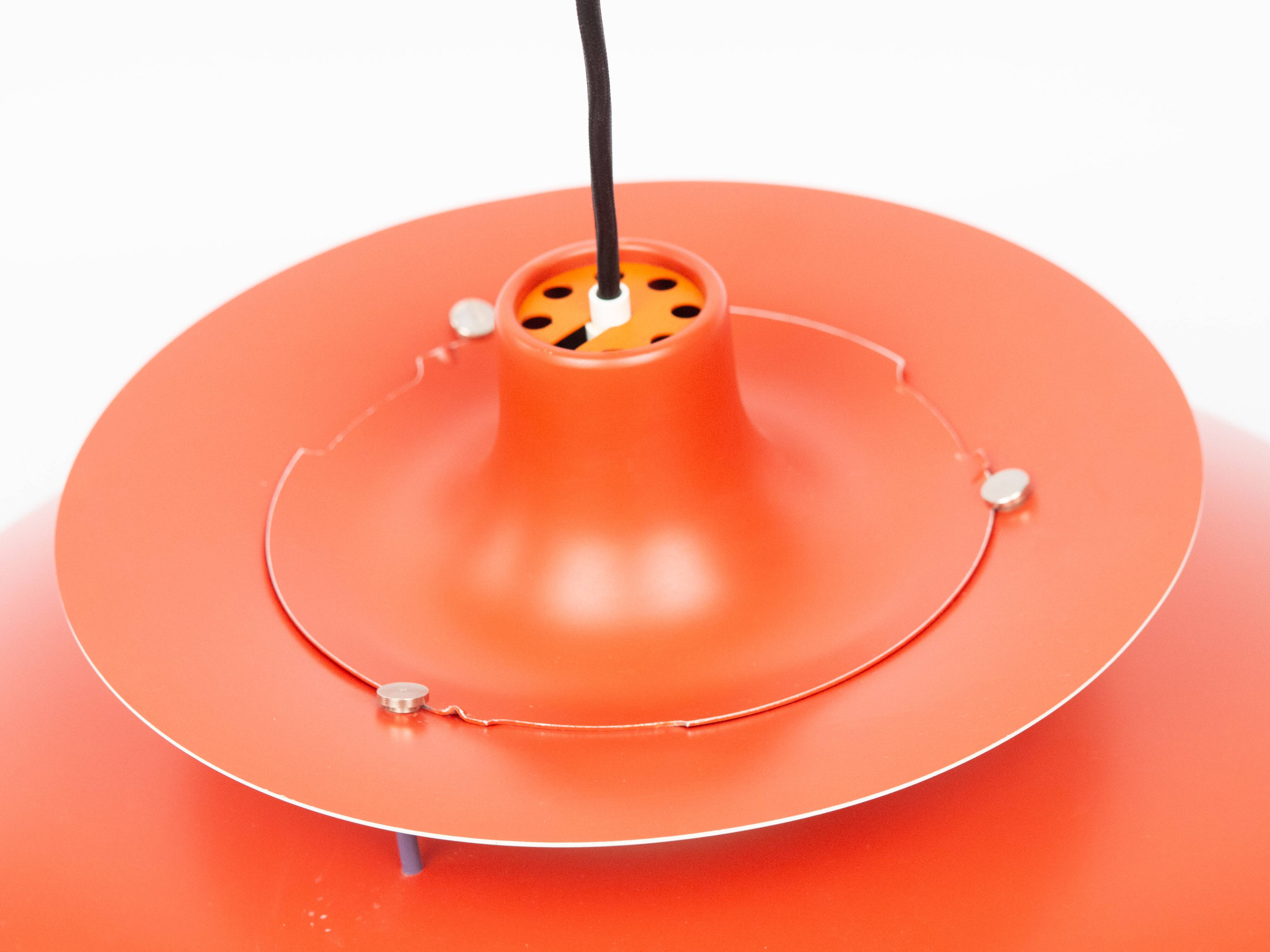 Danish vintage pendant lamp PH 5 proj. Poul Henningsen, Louis Poulsen, 1958