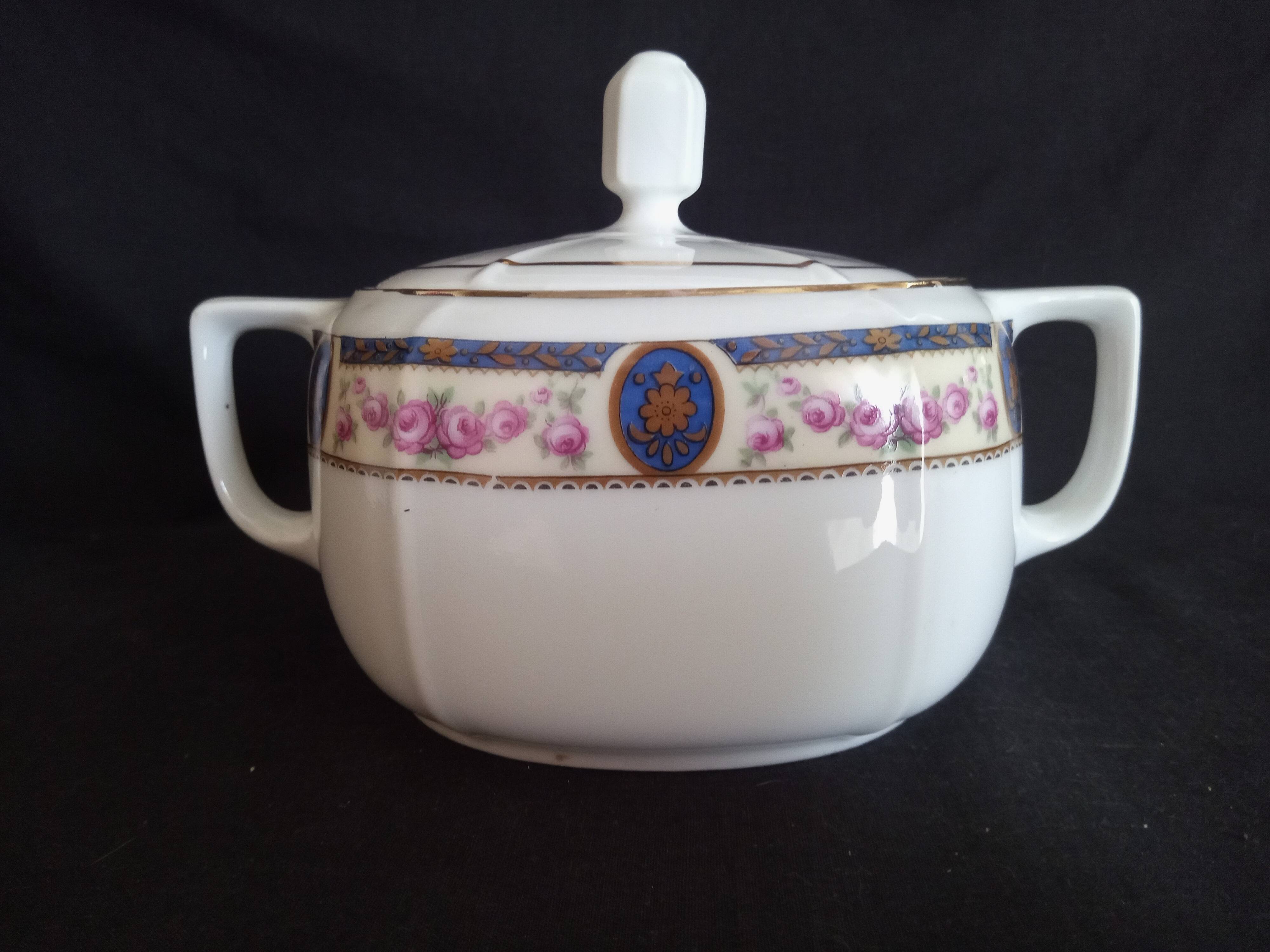 Service à café pour 12 personnes en porcelaine MZ Altrohlau CMR, Czechoslovakia, 1909 - 1922