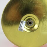 All Glass Orange Table Lamp by Valasske Mezirici, 1970s