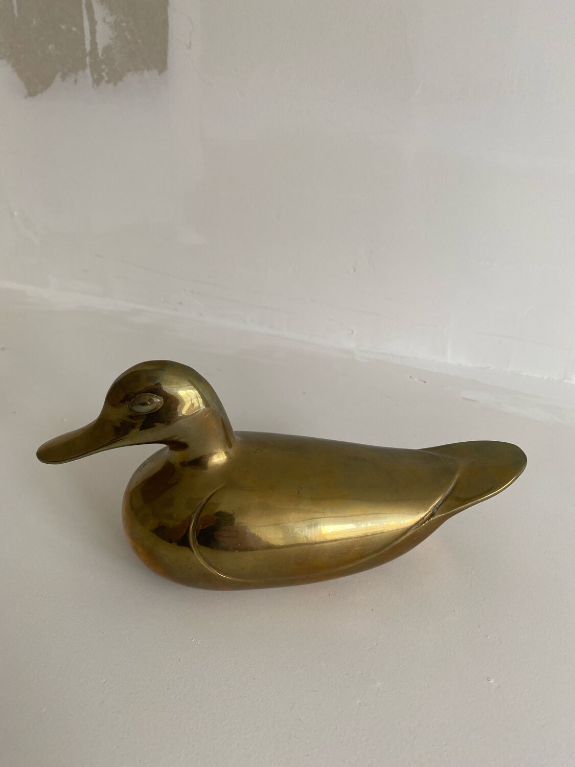 Vintage Brass Duck