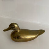 Vintage Brass Duck
