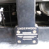 Underwood typewriter