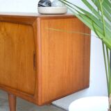 Danish teak sideboard by H.P. Hansen 220cm