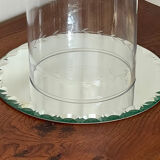 Antique cloche and its tray