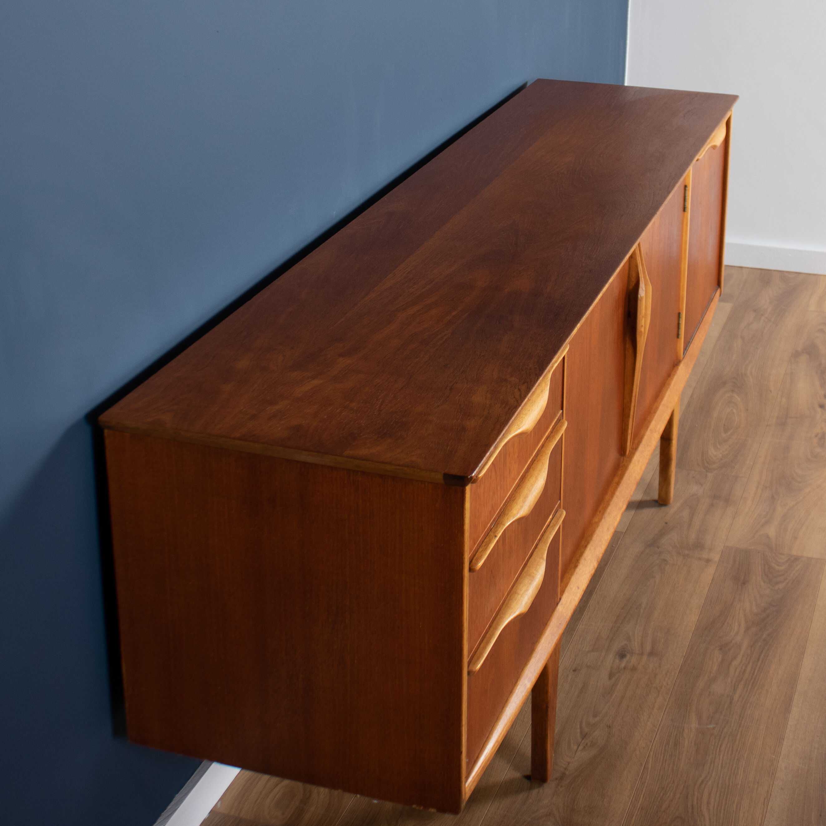 Enfilade retro teck 1960s Jentique