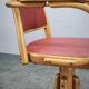 Ligna Adjustable Swivel Office Chair, Czechoslovakia, 1950s