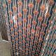 7-leaf fabric screen, early 20th century