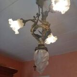 Chandelier art deco