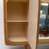 Vittorio Dassi Mid-Century Modern Italian Mahogany Cabinet Bar, 1950s