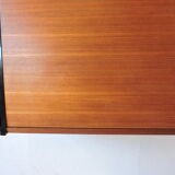 Teak wall-mounted secretary from the 50s / 60s