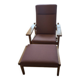 Wegner GE-163A et repose-pieds.