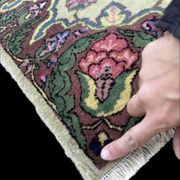 Tapis persan Kirman pistache 298x208 cm