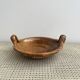 Glazed terracotta dish