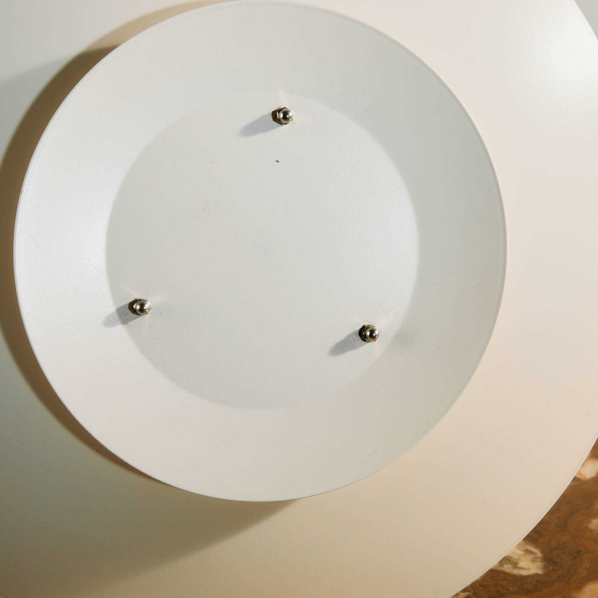 Danish table lamp with three shades