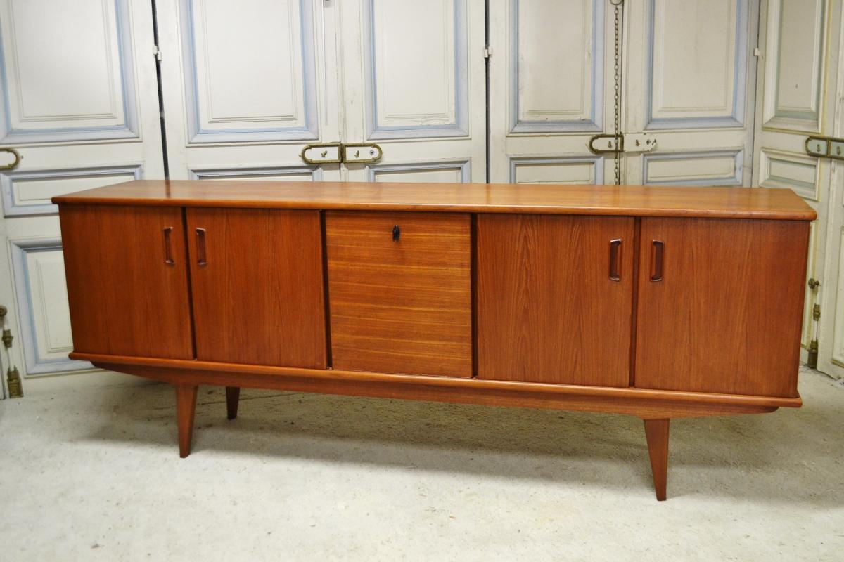 Enfilade en teck des années 70