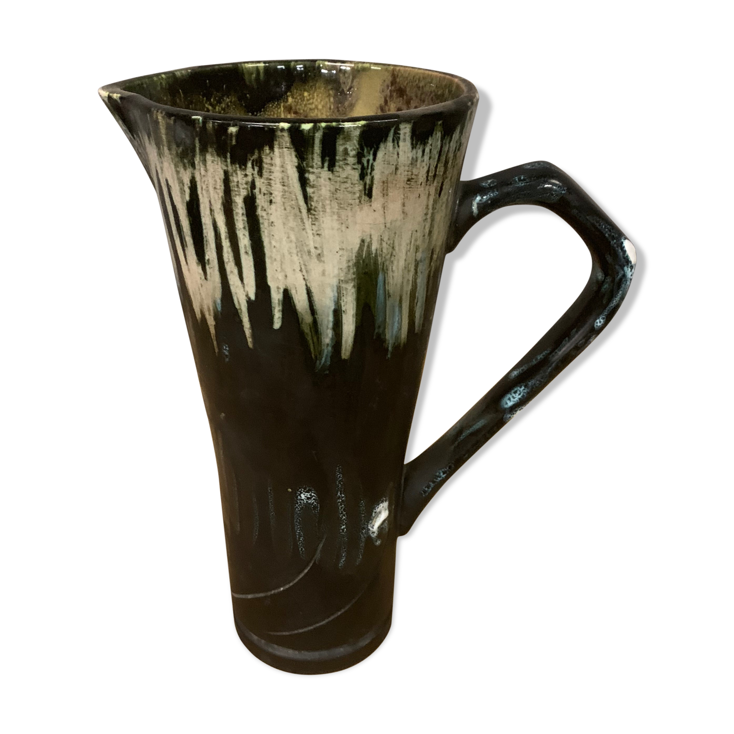 Vintage ceramic pitcher 1950
