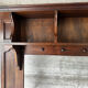Solid wood bookshelf - French work from the 1950s