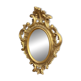 Baroque mirror in resin