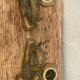 Pair of bronze candlesticks from the late 1950s