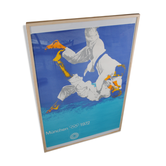 Munchen 1972 Olympic Games Poster
