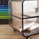 Smoked Plexiglas coffee table