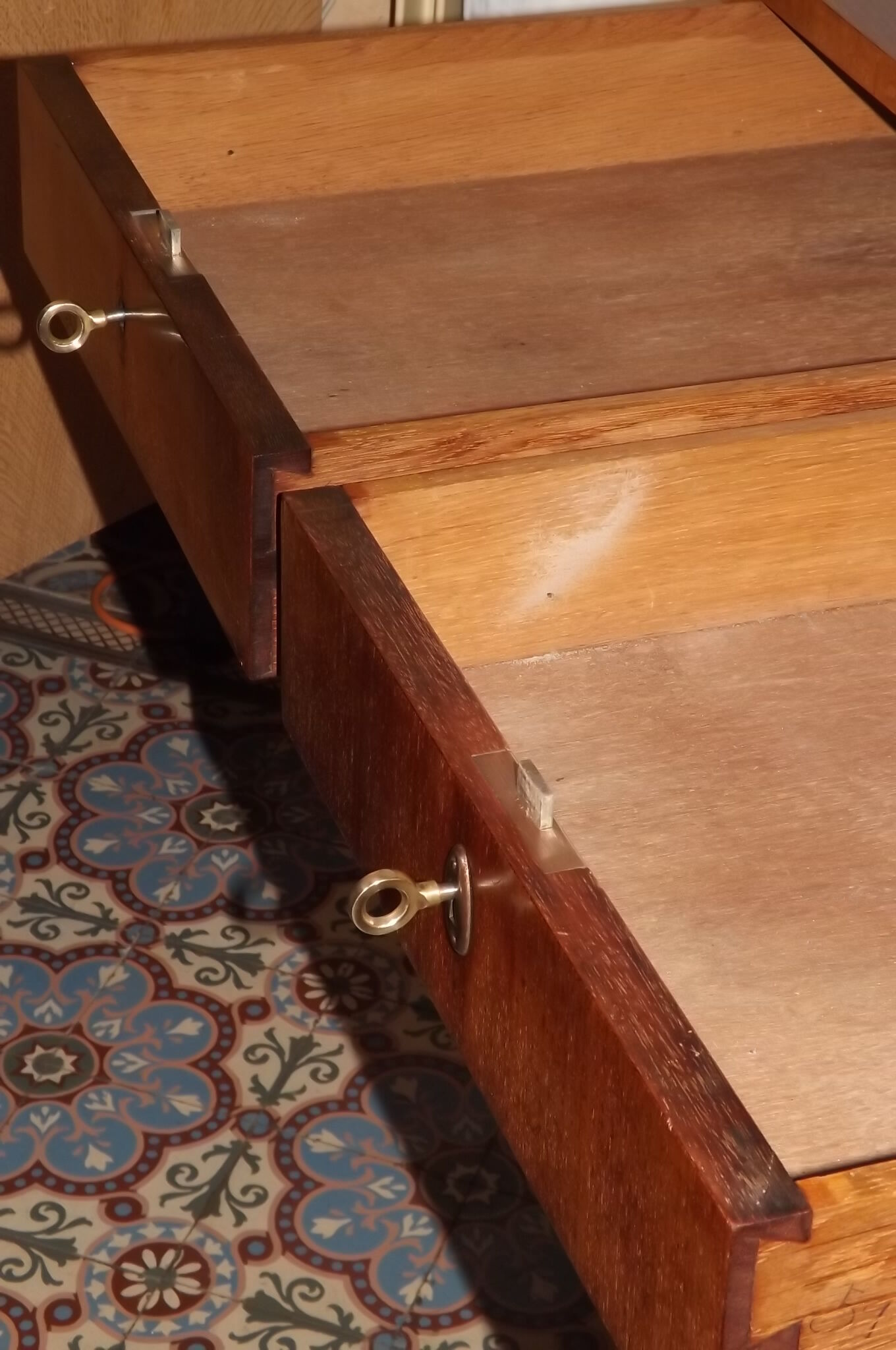 Art deco desk by Jules Leleu