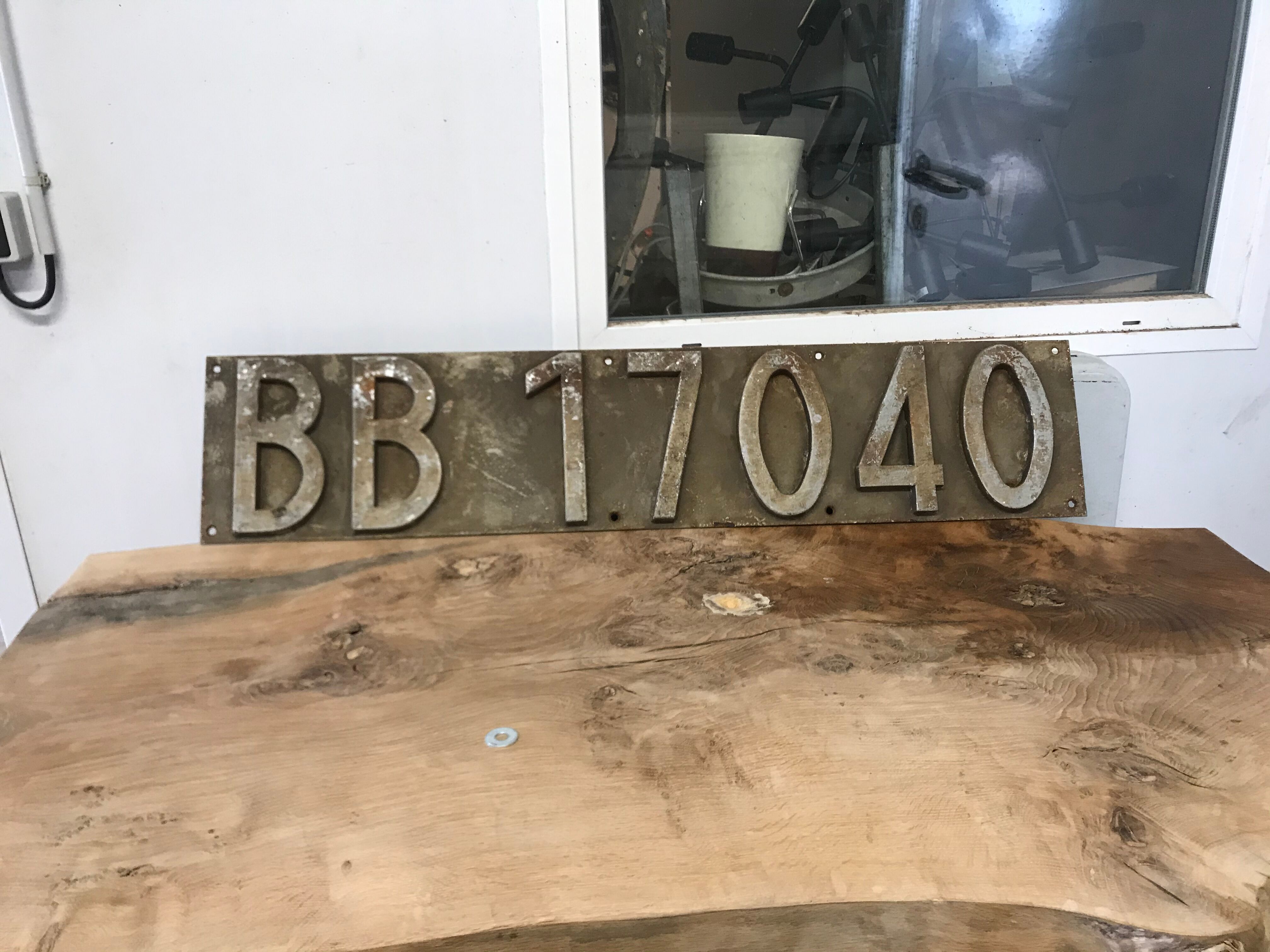 Sncf locomotive plate