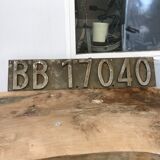 Sncf locomotive plate