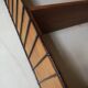 Wall mounted floor wired wood and metal string 1960