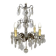 Lustre début XXème en cristal de bohème
