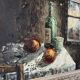 Still life tableau in Expressionist style from the 1960s.