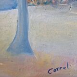 Painting by Annick Carrel