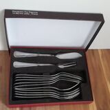 Guy Degrenne 12-covered stainless steel fish cutlery set