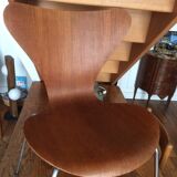Arne Jacobsen series 7 chair first edition Fritz Hansen