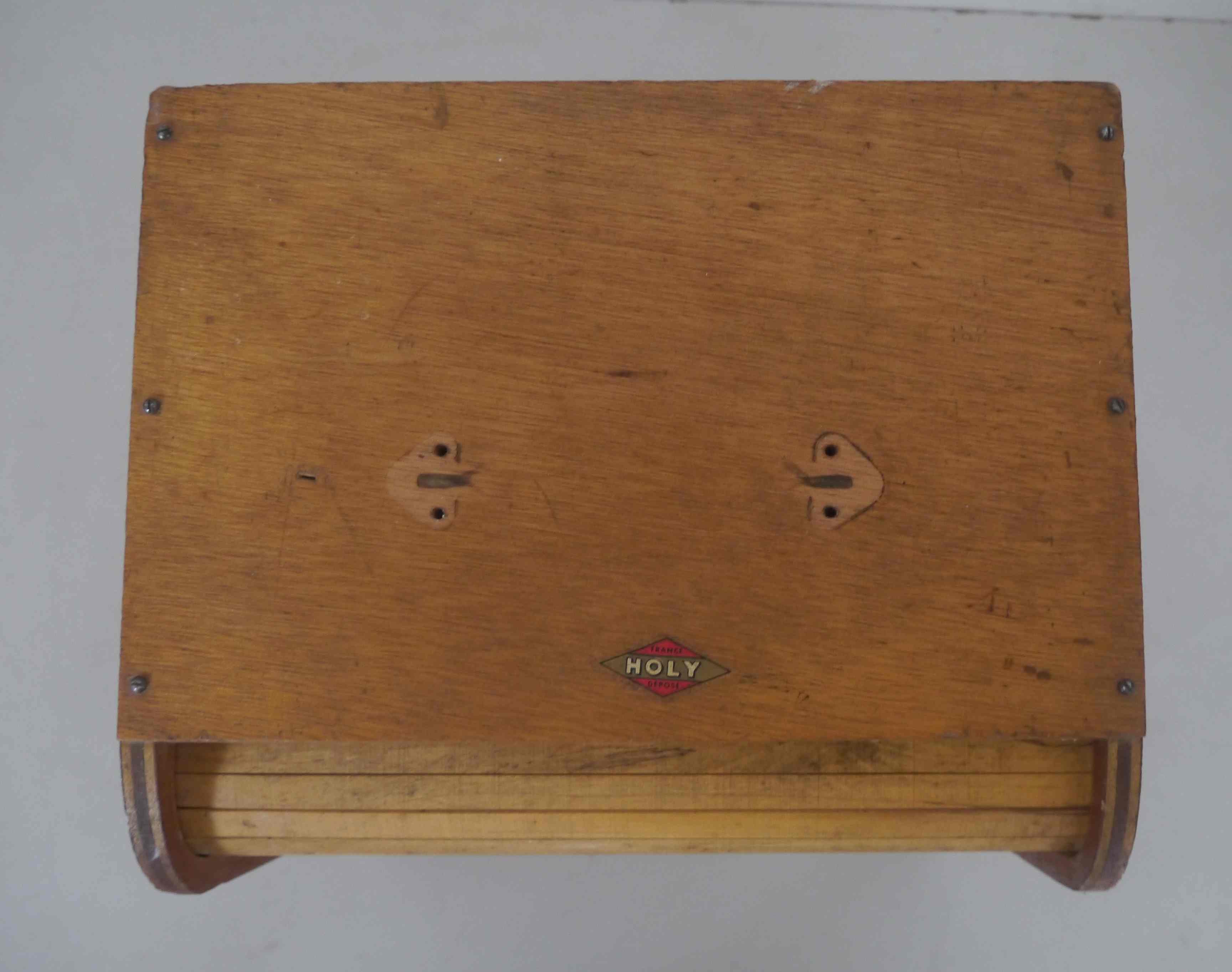 Old small piece of furniture professional locker "Holy"