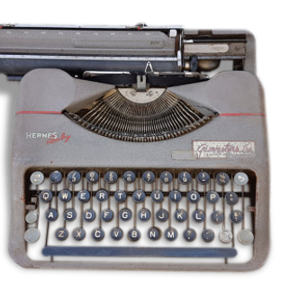 Hermes Baby 1940's typewriter