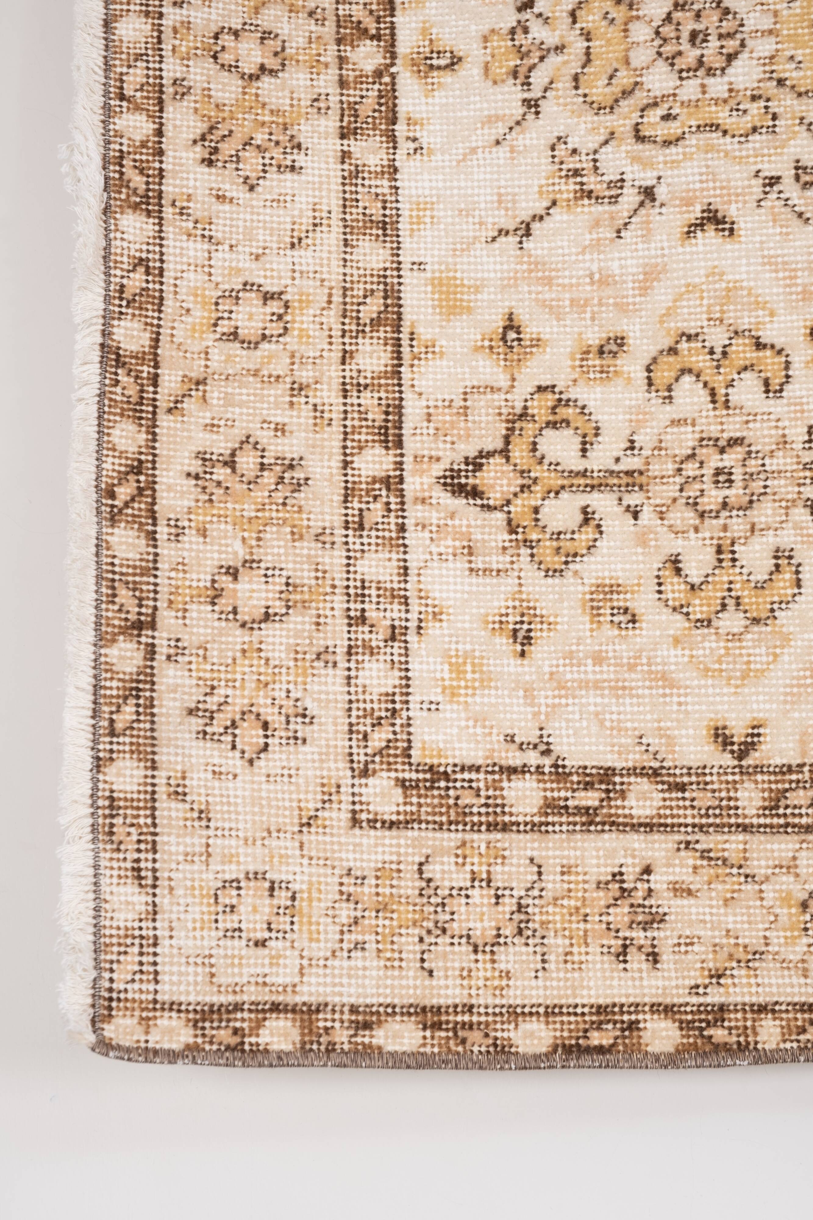 Vintage Turkish Sparta Rug 3'10" X 6'11"