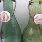 Set of 3 old bottles