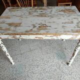 Renovated patinated table