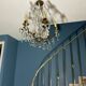 Grapevine chandelier NINETEENTH bronze and crystal