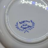 9 Antique KG Lunéville Plates, Regence Model