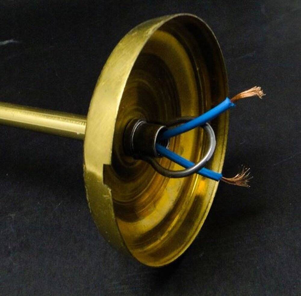 Lampe suspendue, Pologne, années 1970