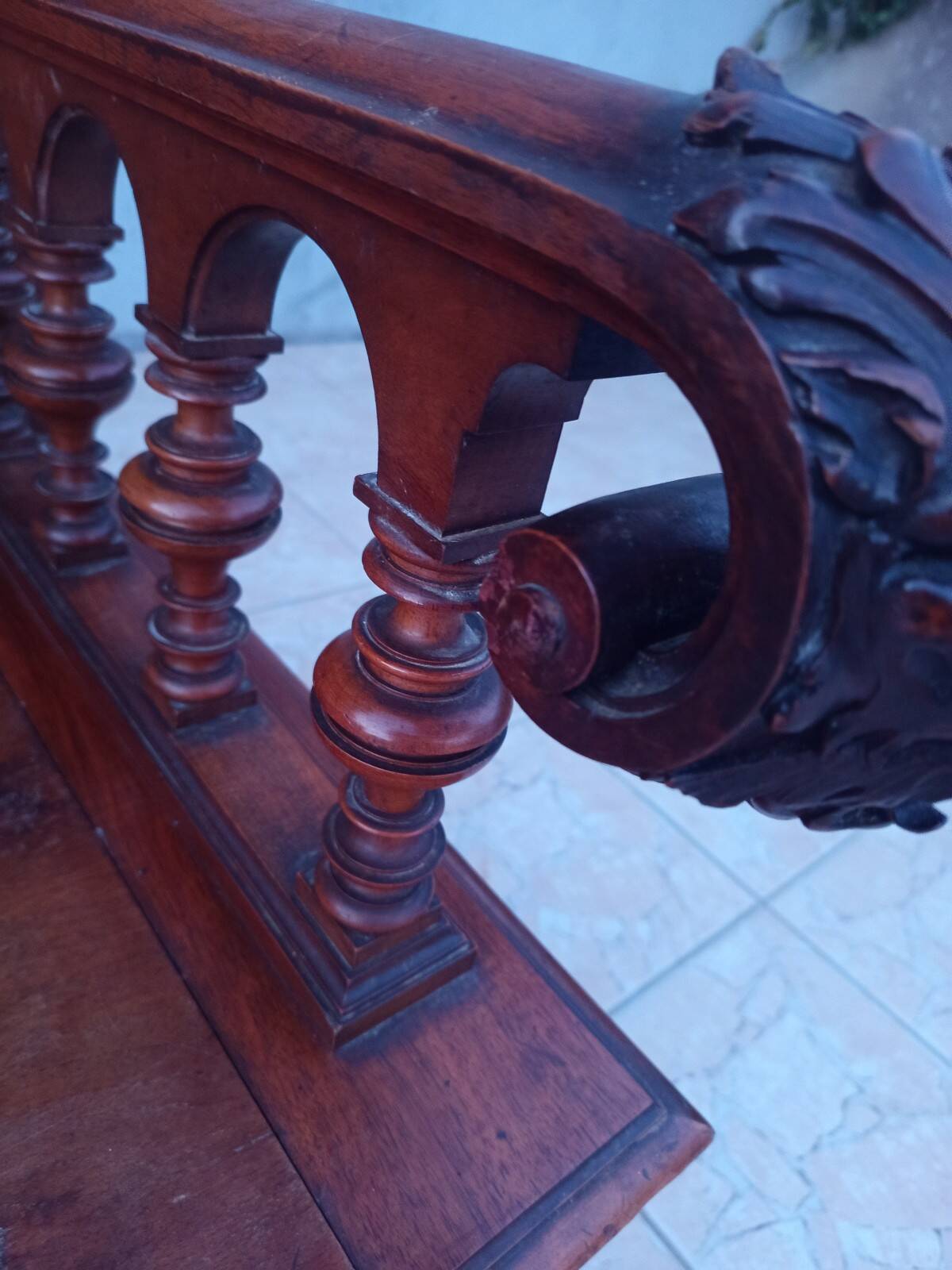 Renaissance walnut bank safe library