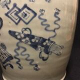 China white blue porcelain vase