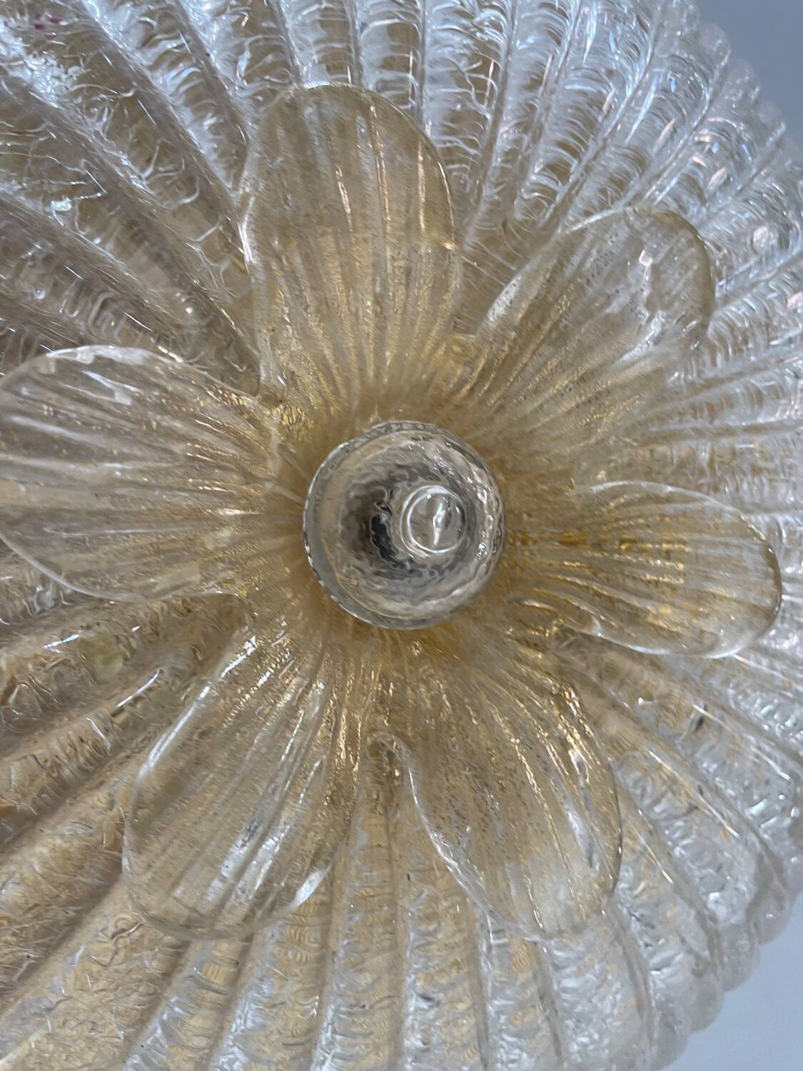 Venetian Murano Glass Flushmount 1970’s