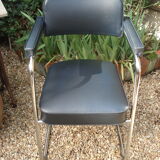 Armchair model roneo vintage 1950 movement bauhaus