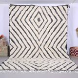 Handmade wool Berber rug 300X200 cm