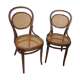 Set of 2 canne chairs Thonet No.11 bistro style