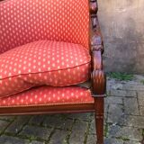 Fauteuil en acajou style 1er empire