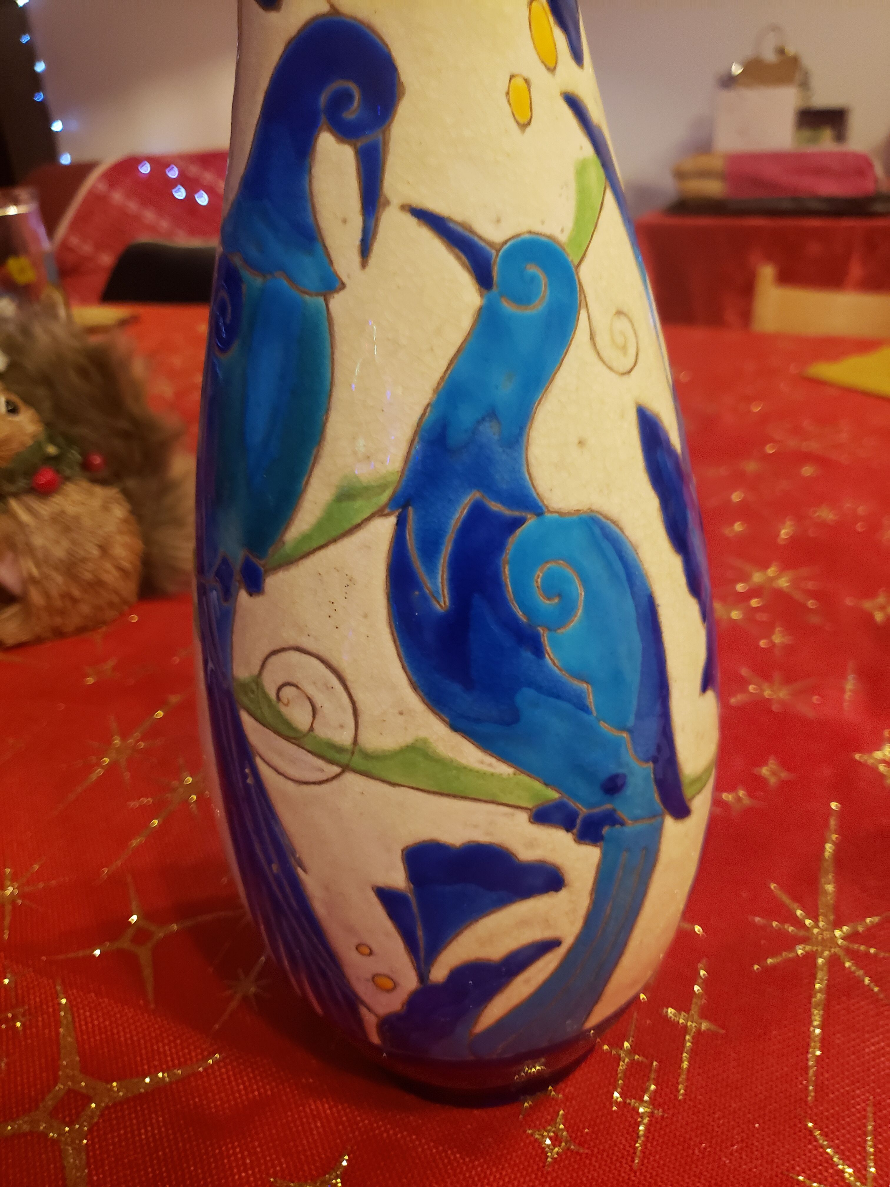 Vase potiche Charles Catteau 1930